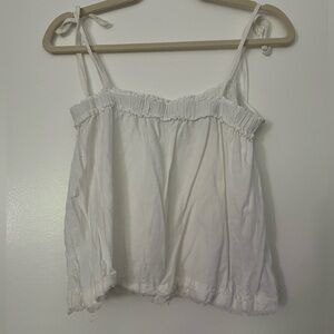 White Sleeveless Women's Top